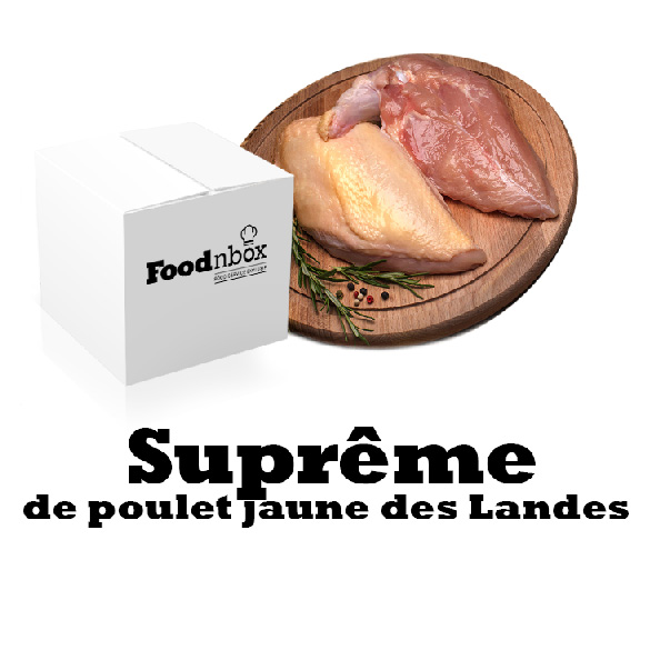 Suprême de poulet jaune - foodnbox.com
